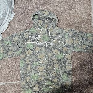 Eighty Eight Green Camouflage Hoodie